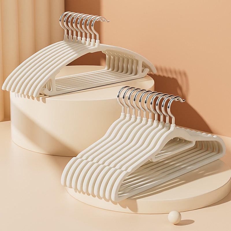 无痕植绒衣架家用挂衣服高级防滑整理师专用衣柜宿舍收纳加厚撑子,淘宝优惠券,粉丝福利购,淘宝优惠卷