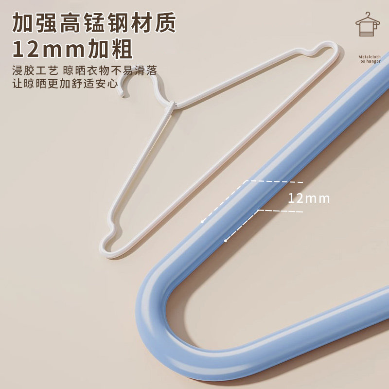 大衣架晒被子床单专用晾衣架子加粗加大大号晾晒床单被套浴巾神器