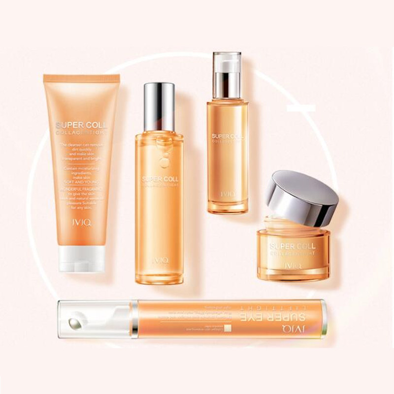 瑾泉胶原新肌洁面水乳液套装补水 瑾泉三贤雅堂面部护理套装