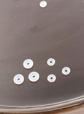 高端水晶防磨损珍珠玉石橡胶垫