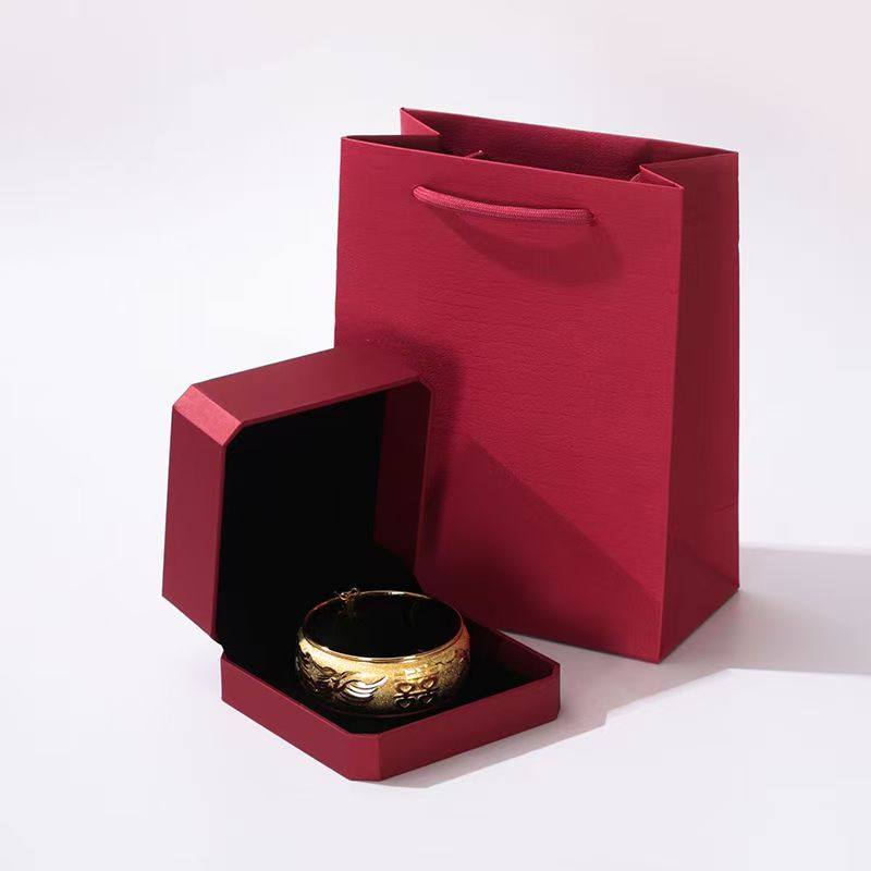 八角首饰盒戒指项链手镯手链项圈收纳盒结婚三金五金猪牌包装新款,淘宝优惠券,粉丝福利购,淘宝优惠卷