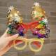 Children's Christmas Party Antler Decorative Glasses