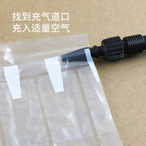 气柱袋卷材20-50cm快递打包气泡垫气泡膜防震充气包装易撕气泡柱 - 图2