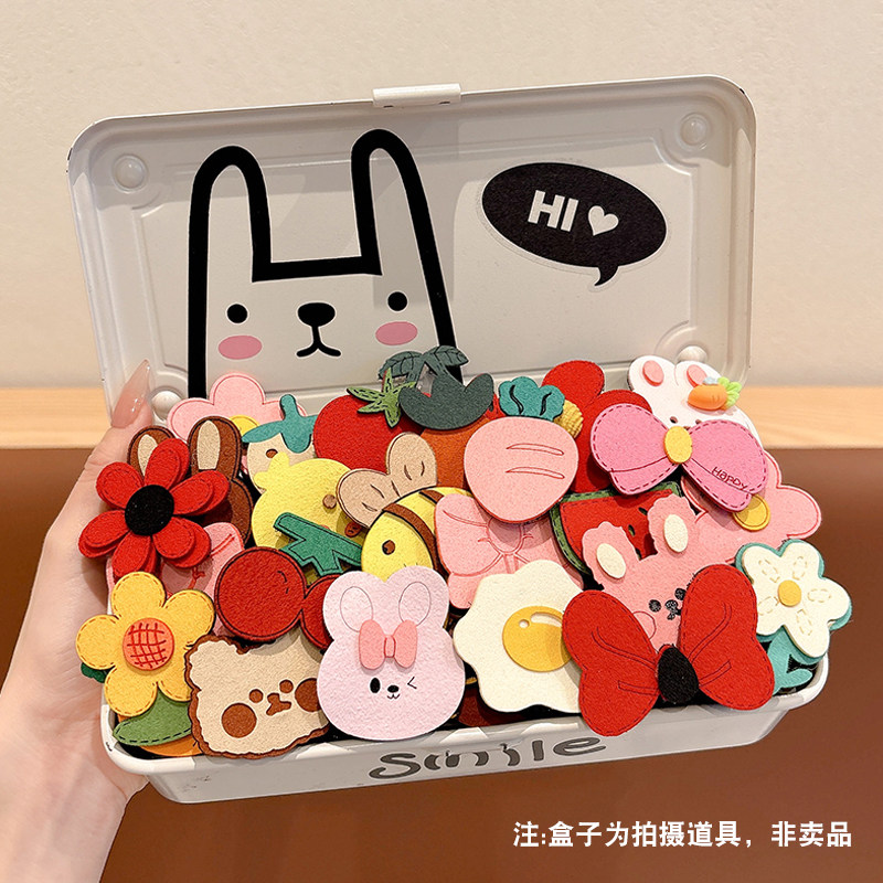 婴儿碎发儿童不伤发胎毛刘海魔术贴女孩宝宝发饰女童小月龄头饰卡,淘宝优惠券,粉丝福利购,淘宝优惠卷