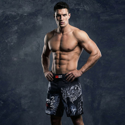 MMA毒液多巴胺速干运动短裤耐磨巴西柔术训练格斗泰拳击UFC五分夏 - 图1