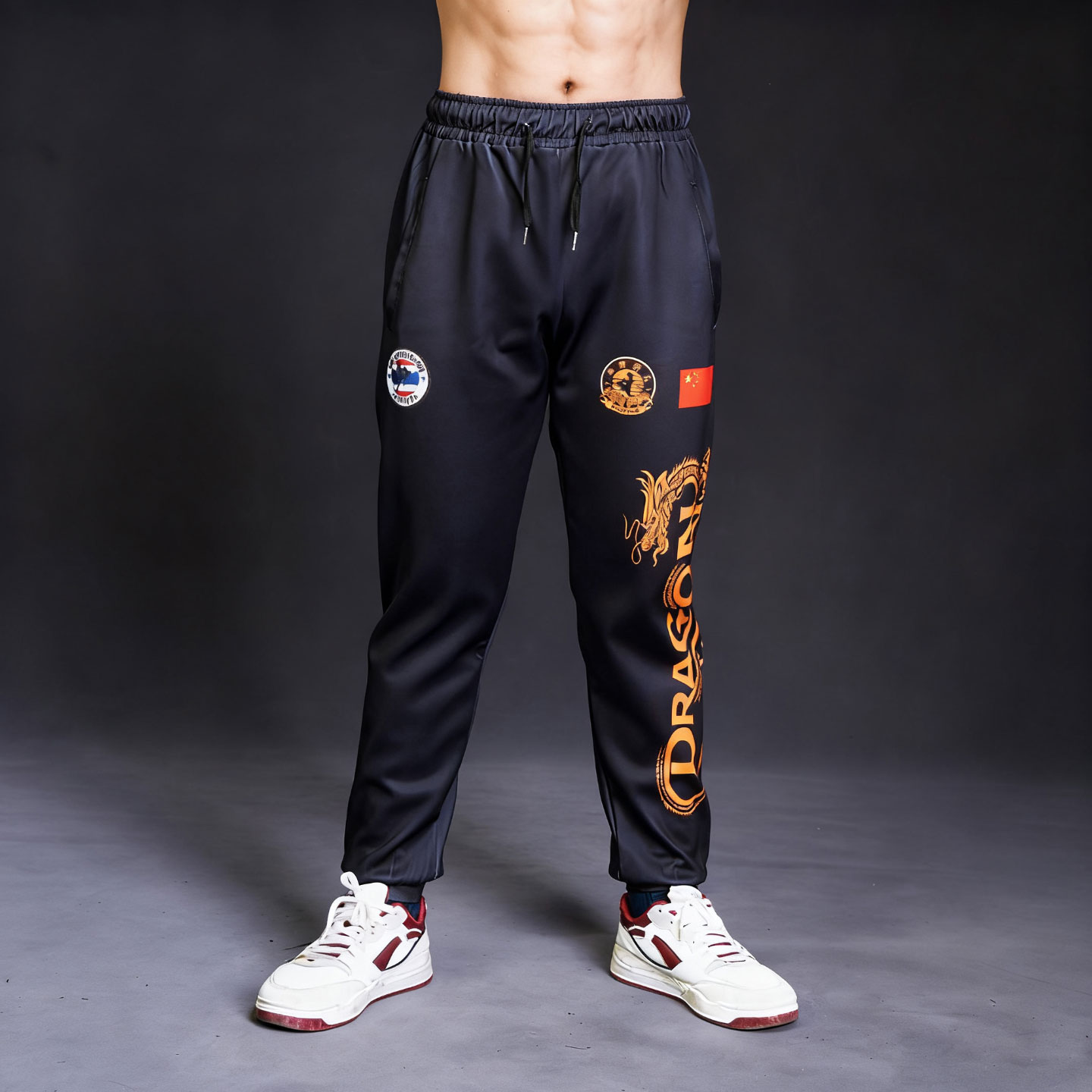 中国龙MMA搏击UFC长袖格斗运动卫衣男外套健身衣泰拳击播求武林风 - 图2