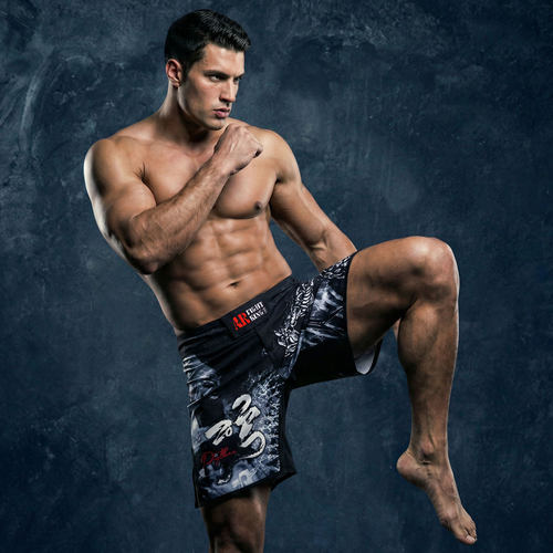 MMA毒液多巴胺速干运动短裤耐磨巴西柔术训练格斗泰拳击UFC五分夏 - 图2