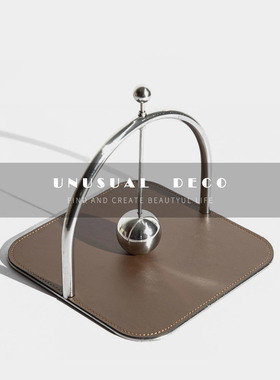 UNUSUALDECO皮质金属饰品摆件
