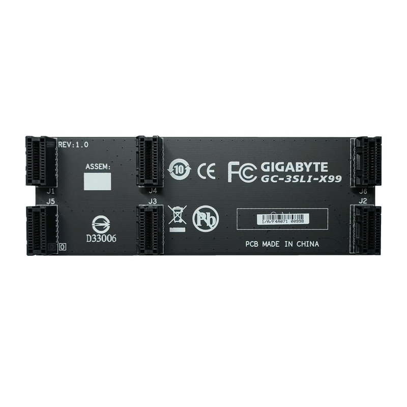 电脑主板显卡3/4路GC-3SLI-X99桥接器4SLI桥接卡4-WAY交火桥PCB板-图3