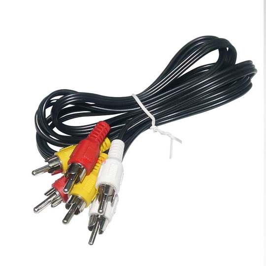 1.5 meters 3 meters three pairs of three av lines 3 TV video