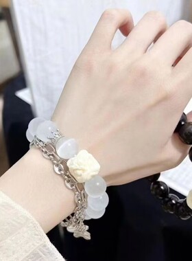 国潮醒狮手链新款手串吉祥如意爆款潮流送情侣