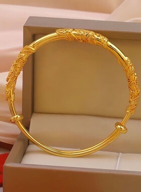 中国风繁花似锦手镯夏天百搭小众生日送女友