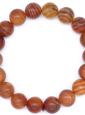 帝王血龙木透光佛珠手