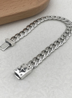 LUCKY手链情侣925银欧美时尚潮饰