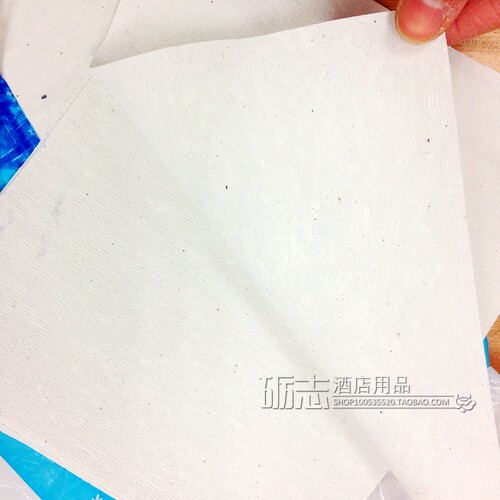 皱纹卫生纸厕所家用草纸一次性厕纸方块纸草纸爱洁卫生纸多省包邮 - 图1