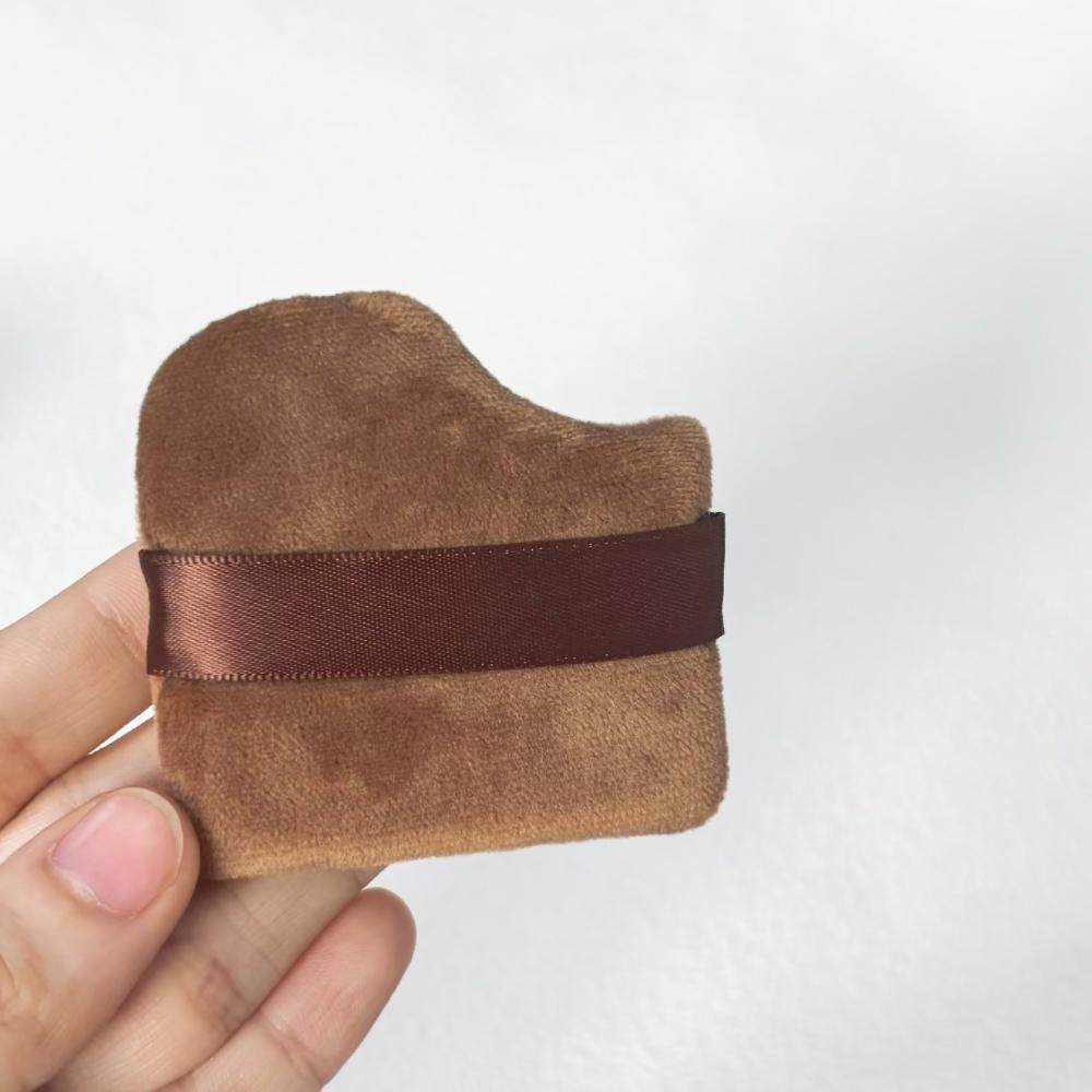 咬一口饼干粉扑不吃粉q弹皮面气垫植绒迷你拇指手指粉扑干湿两用,淘宝优惠券,粉丝福利购,淘宝优惠卷