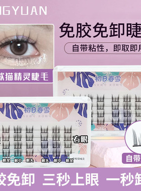 懒人免胶自粘假睫毛自然款