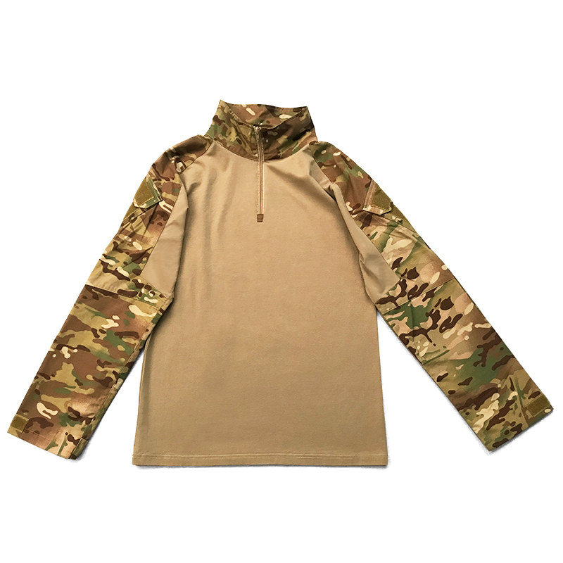 G3蛙服 MultiCam多地形OCP迷彩G3战术上衣蛙皮 男春款卫衣 - 图3