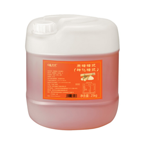 味大大蔗糖糖浆奶茶专用复配糖浆25kg果蔗糖装浓缩甜度76壹糖天下 - 图3