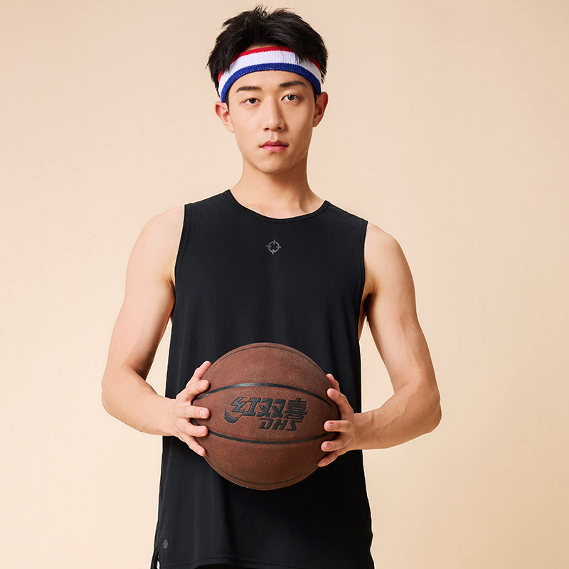 红双喜官方 2025年新品吸湿防滑pu耐磨成人篮球标准比赛训练专用