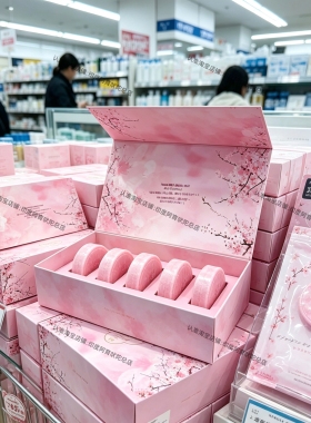 日本进口皂稻田制樱花皂