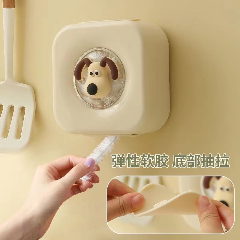 一次性保鲜膜套收纳盒壁挂式厨房保鲜袋浴室浴帽客厅鞋套收纳盒,淘宝优惠券,粉丝福利购,淘宝优惠卷