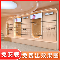 Lingerie Store Multifunction Show Shelf Underwear briefs Showcase shelves customizable against wall upscale bra shelves