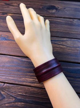 复古饰品情侣款男女士手镯牛皮