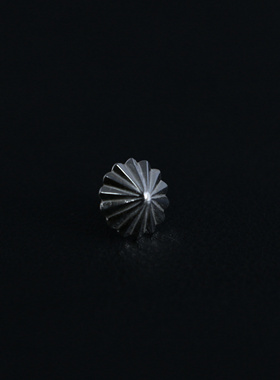 小周高桥吾郎风格925纯银耳钉