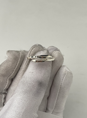 925纯银戒指情侣对戒潮流