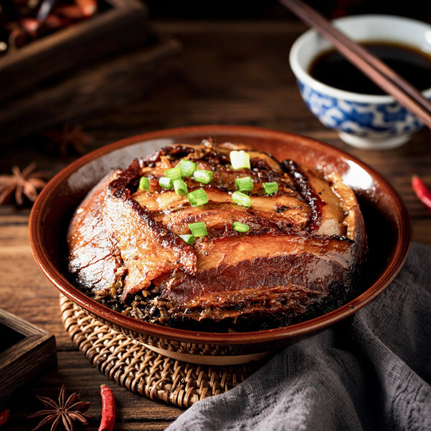 中式农村老式土碗蘸料碗蒸碗 369地摊火锅餐具酒碗办席扣肉碗快餐