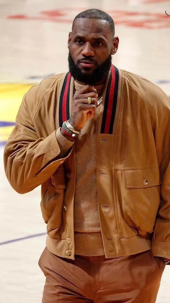 RC欧货GC风格肖战 詹姆斯同款条纹领飞行员宽松夹克闭绒羊皮皮衣 - 图1