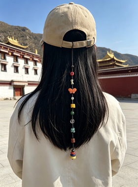 天然水晶帽绳女款单圈时尚百搭饰品礼物送女友闺蜜生日礼物M001