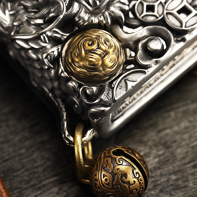 Zippo lighter mechanism embossed dragon rising all over the world