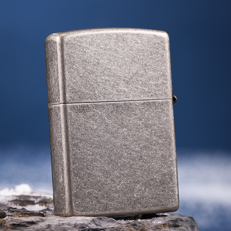 打火机zippo正版美国原装正品 z号玩家古银 zppo防风煤油机送男友