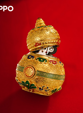 ZIPPO创意摆件打火机福禄似海