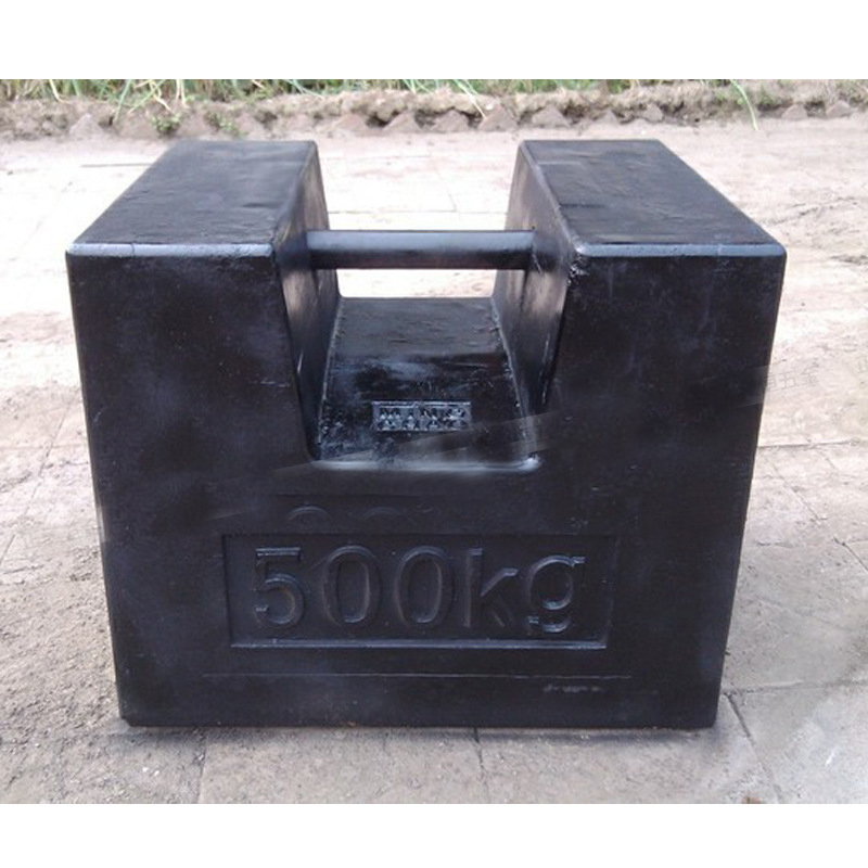 铸铁锁型砝码法码25kg20kg10kg5kg千克标准铁块地磅校准电梯验收-图2