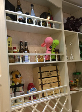 酒柜围栏欧式廊桥车木小葫芦护栏
