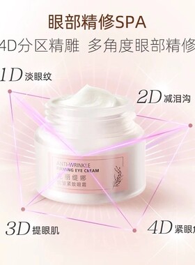 克丽缇娜抗皱紧致眼霜20g保湿四抗松垮垂暗沉干燥淡化细纹抗皱