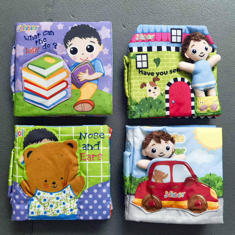 抖音同款宝宝布书可咬立体早教书撕不烂启蒙益智婴儿玩具6-12个月,淘宝优惠券,粉丝福利购,淘宝优惠卷