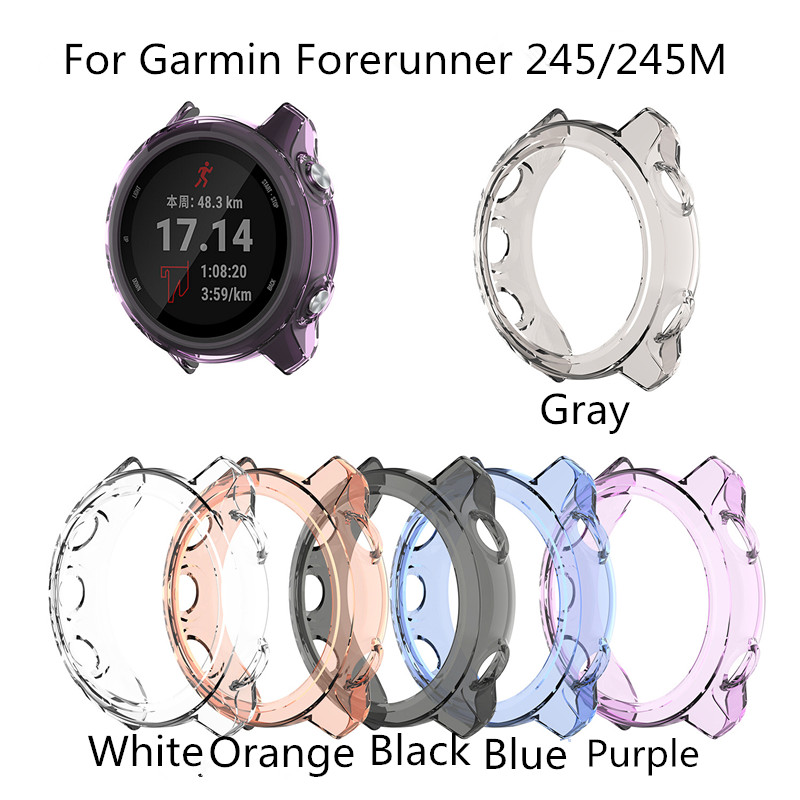 Garmin佳明forerunner245/255M265/965/955手表保护套硅胶软壳fenix7x/6s/6pro/6X//6xpro/x5/5X飞耐时保护壳