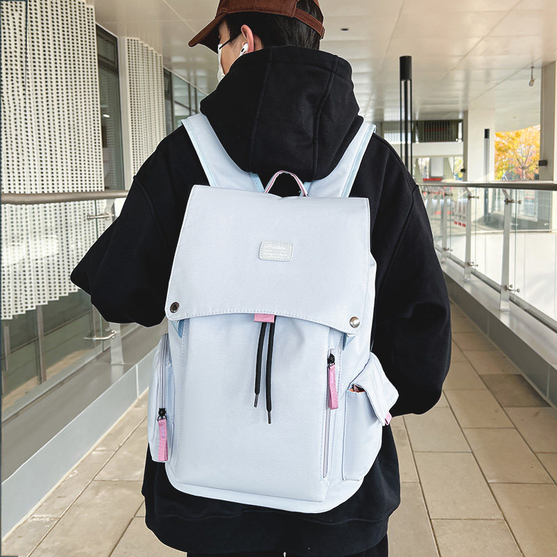 运动防水双肩包女大容量潮牌旅行电脑背包男款高中生大学生书包女,淘宝优惠券,粉丝福利购,淘宝优惠卷