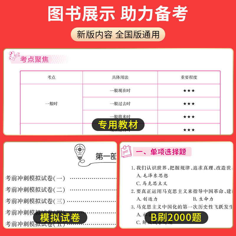 辽宁省专升本 2024年辽宁专升本考试专用英语计算机基础政治高等数学教材必刷2000题历年真题试卷题库辽宁统招专升本复习资料2024-图2