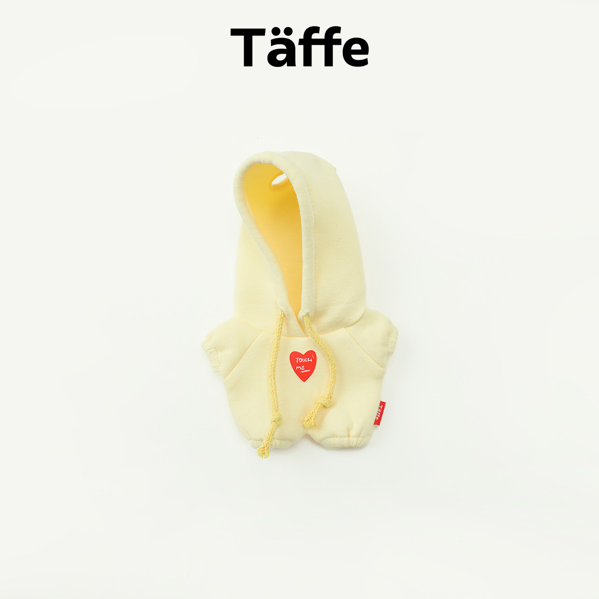 Taffe原创labubu娃衣17cm拉布布一二三代黄色套头卫衣玩偶衣服 - 图1