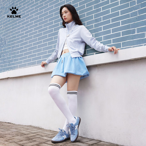 KELME卡尔美德训鞋男2026新款轻便T头鞋休闲鞋潮流复古舒适板鞋女 - 图0