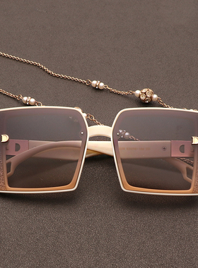 美帕尼防晒方形星空潮尼龙太阳镜