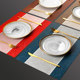 Auspicious cloud pattern Chinese placemat retro style