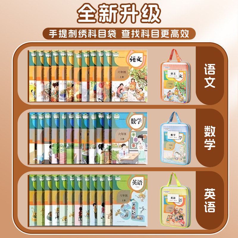 得力L型科目分类袋大开口小学生手提网纱学科袋拉链式透明文件袋拎书袋试卷收纳袋一年级专用袋子作业补习cj,淘宝优惠券,粉丝福利购,淘宝优惠卷