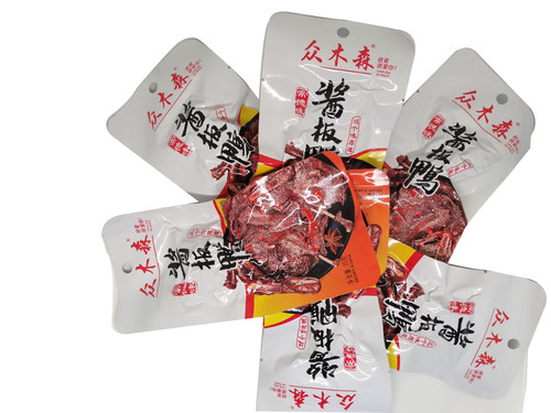众木森酱板鸭35g*20包酱卤口味独立小包开袋即食休闲麻辣零食小吃 - 图1