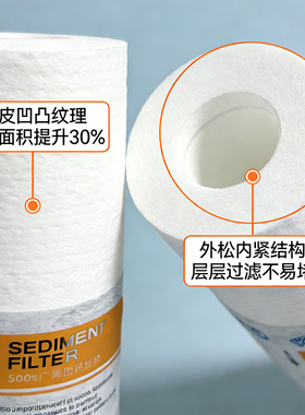 苏尔10寸通用PP棉净水器滤芯